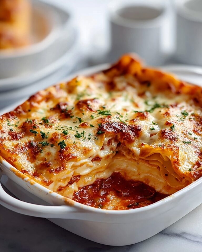 Cheesy Garlic Bread Lasagna Soup Recipe