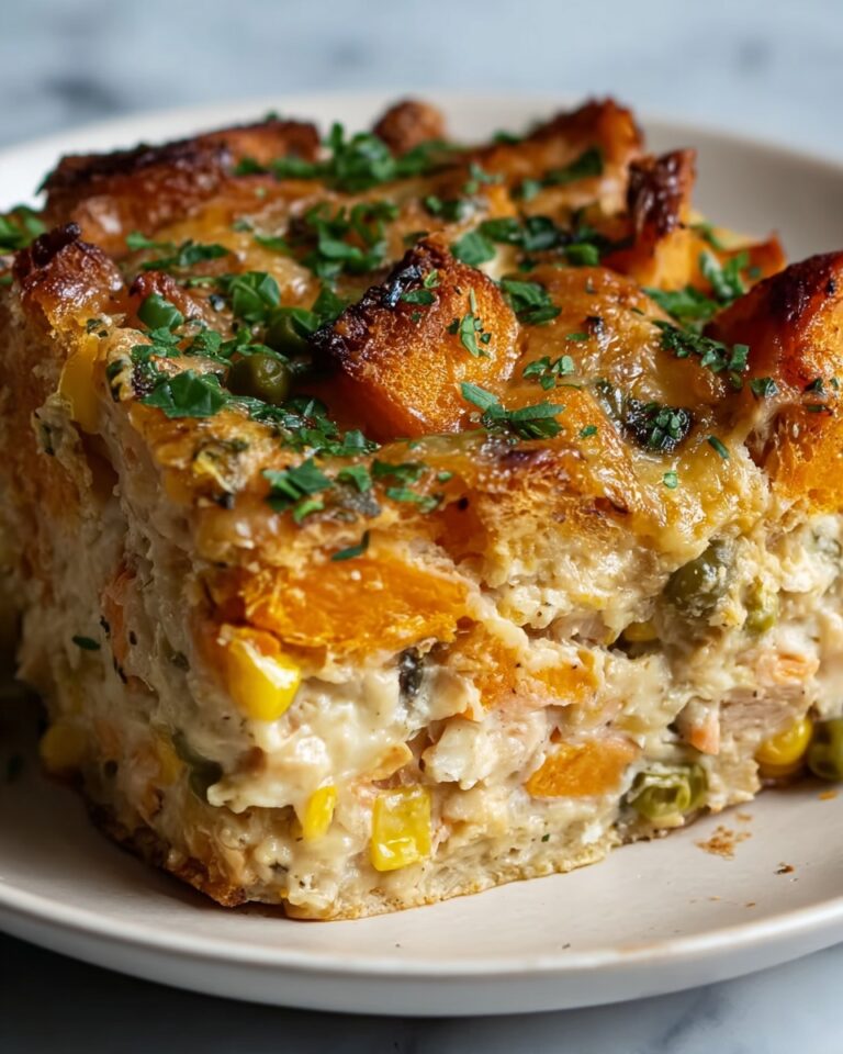 Easy Cheesy Salmon Casserole Recipe