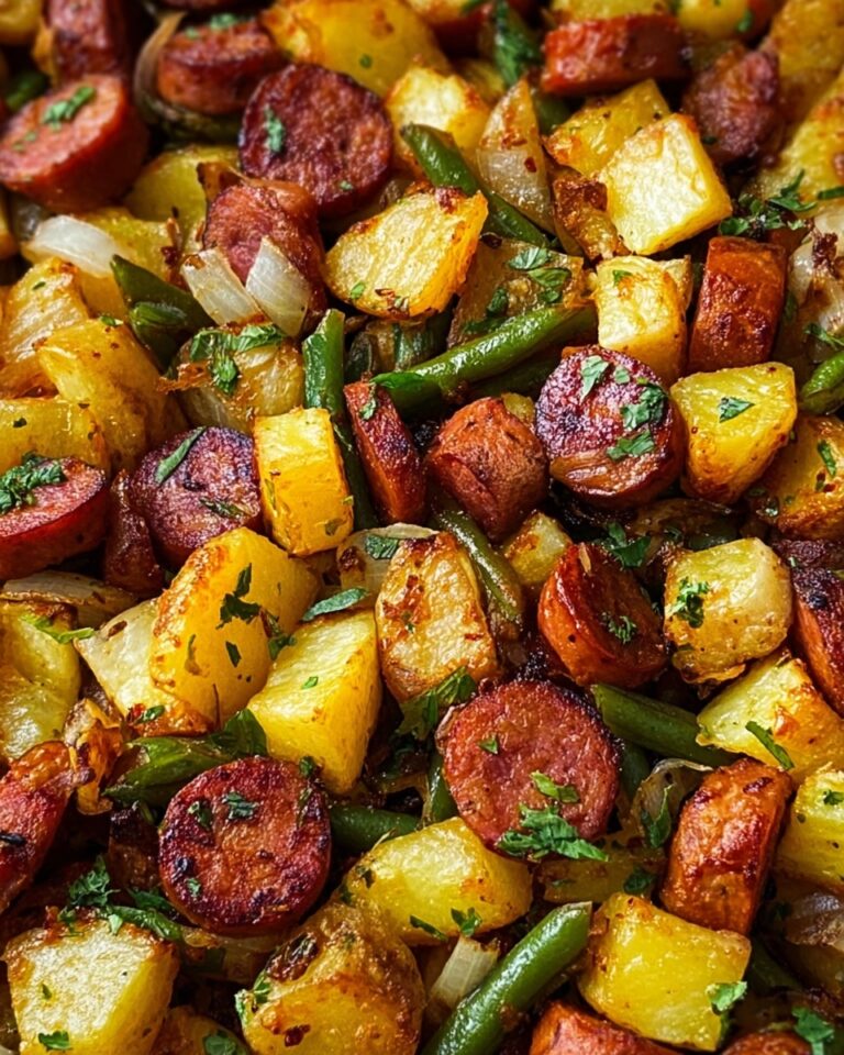 One-Skillet Kielbasa and Potatoes Recipe