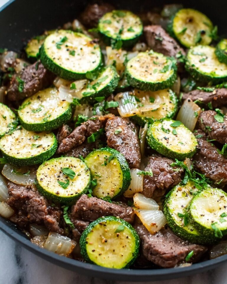 Beef & Zucchini Skillet Recipe