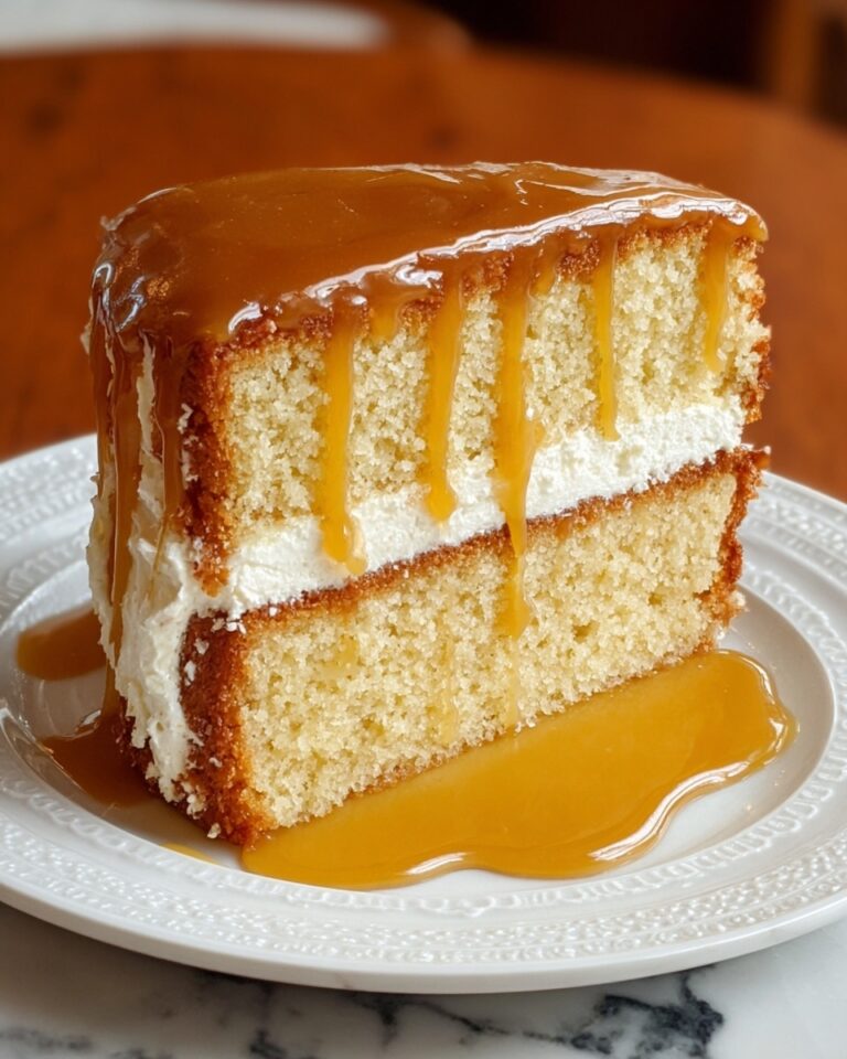 Creamy Caramel Cake Recipe