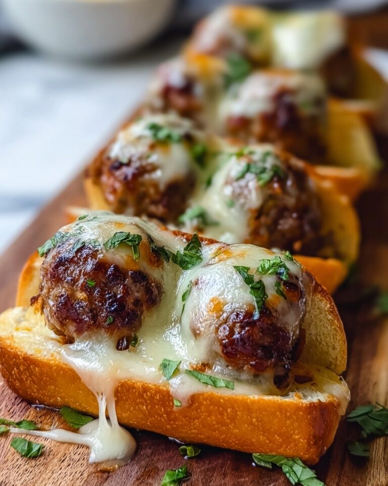 Creamy Meatball Boats Recipe