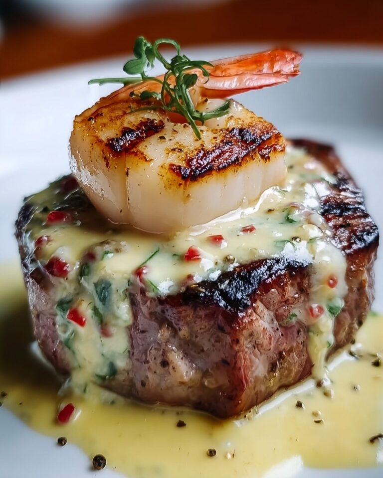 Surf and Turf: Lobster Tails with Juicy Steak and Creamy Hollandaise Recipe