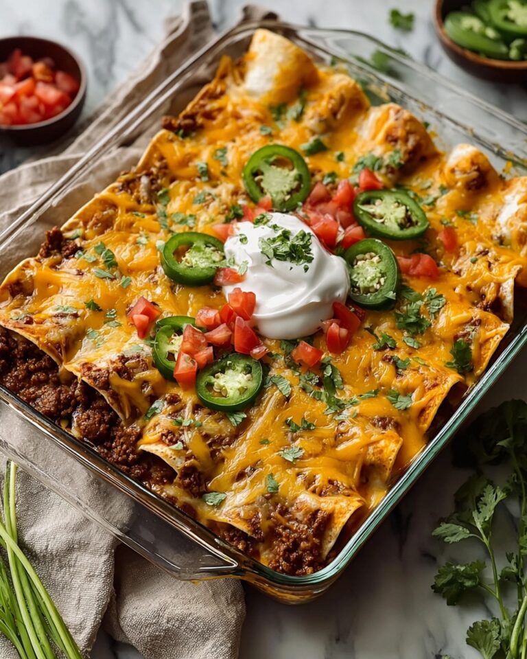 Beef Enchilada Bake Recipe