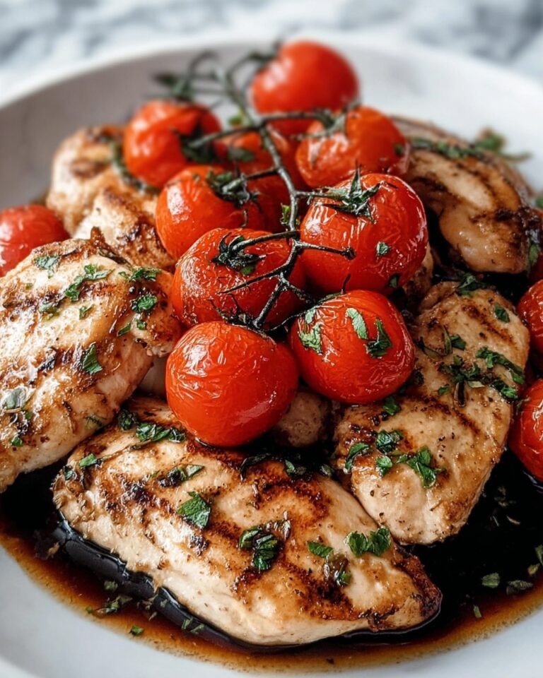 Balsamic Chicken and Tomatoes Recipe