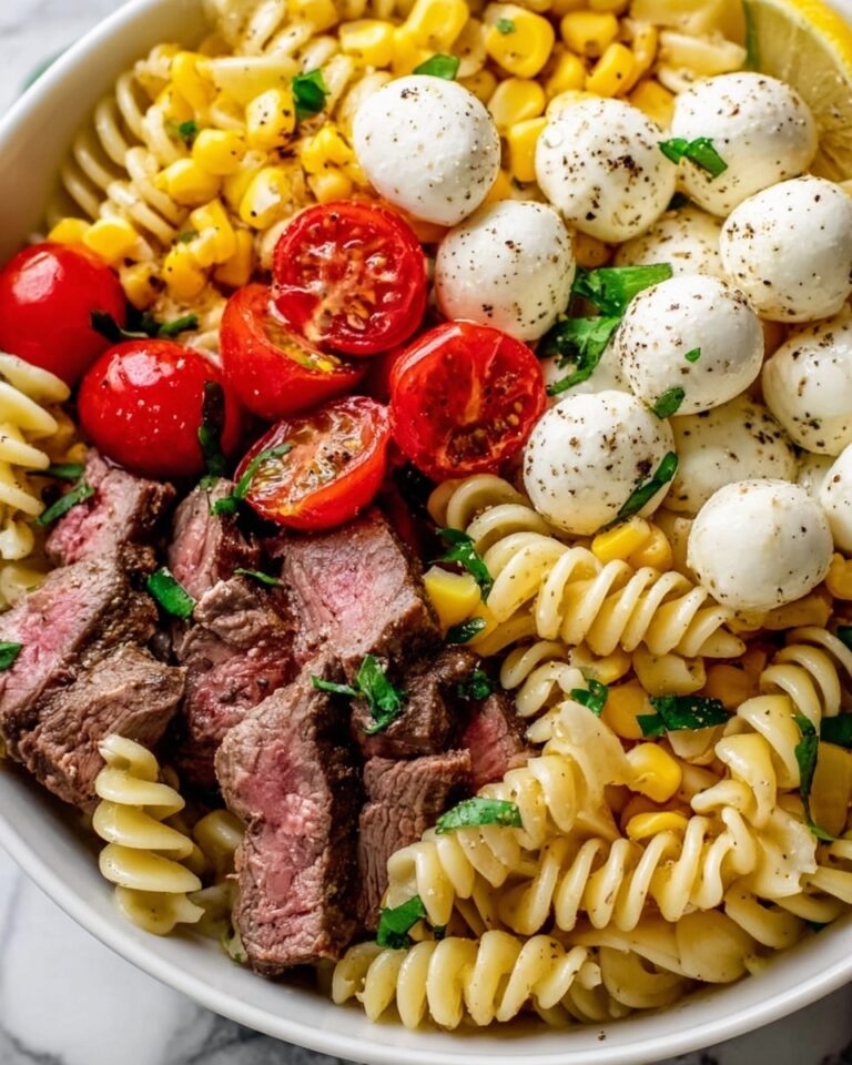 Chimichurri Steak Pasta Salad Recipe