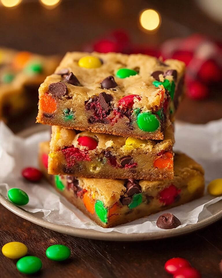 Holiday Cake Mix Cookie Bars Recipe