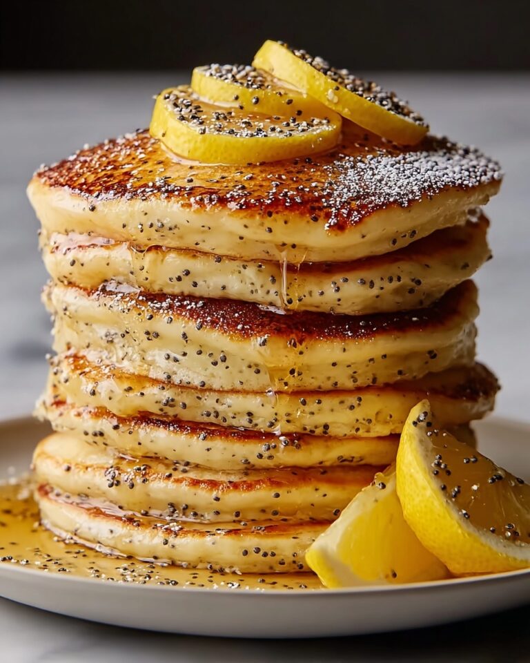 Lemon Poppy Seed Pancakes Recipe