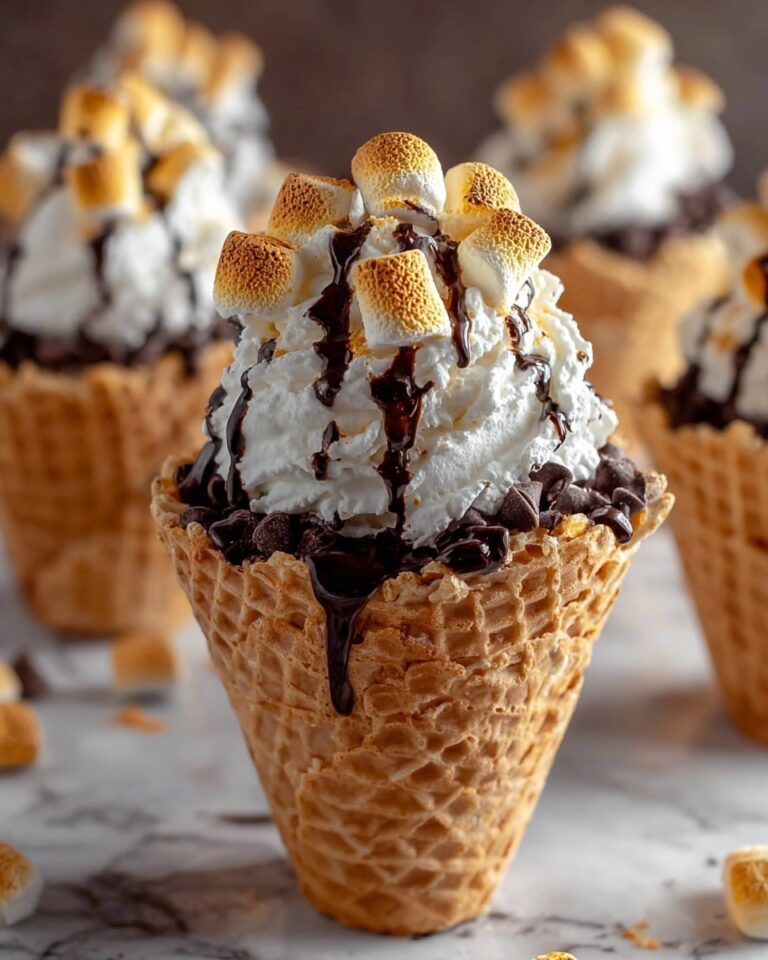 Reese’s Campfire Cones Recipe