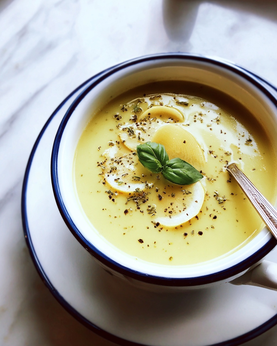Lemony Artichoke Soup Recipe - Recipe Image