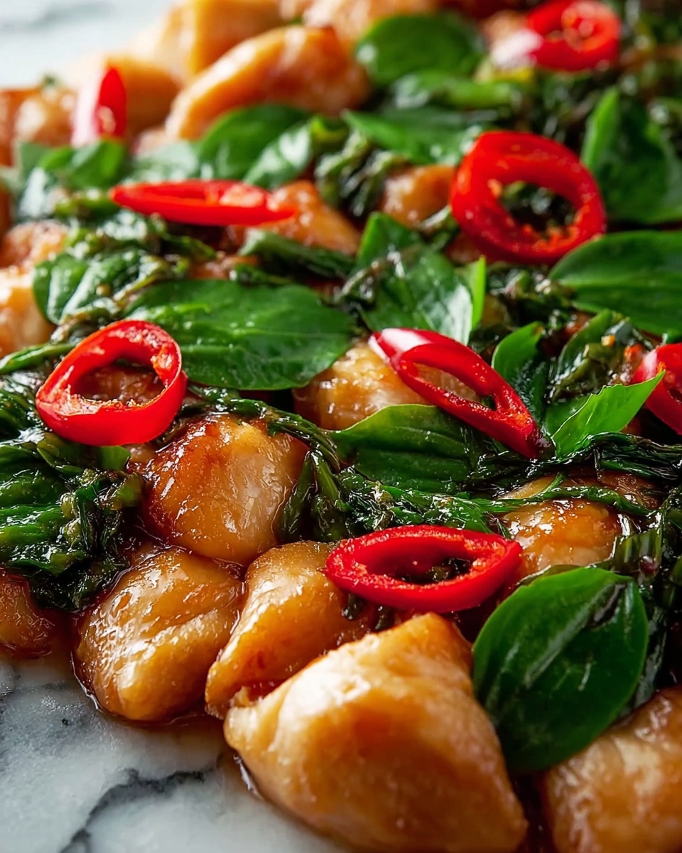 Thai Basil Chicken Recipe - Recipe Image