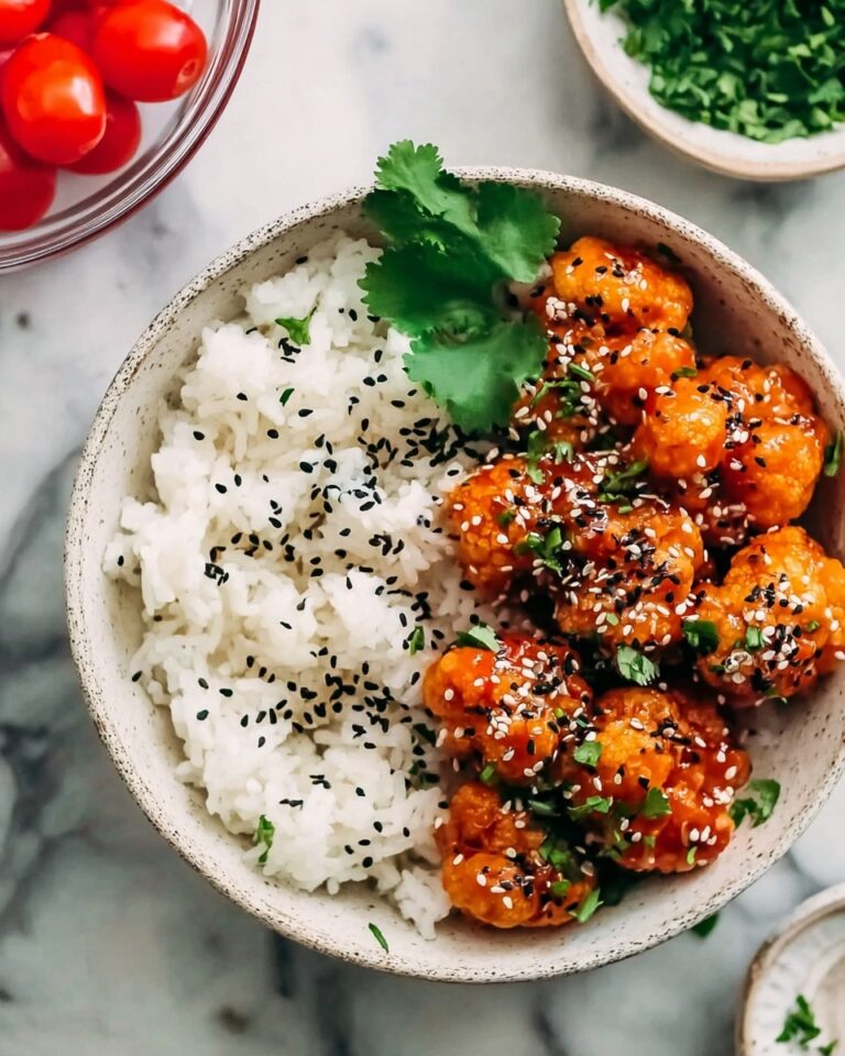 Sticky Sesame Cauliflower (Vegan Recipe) Recipe