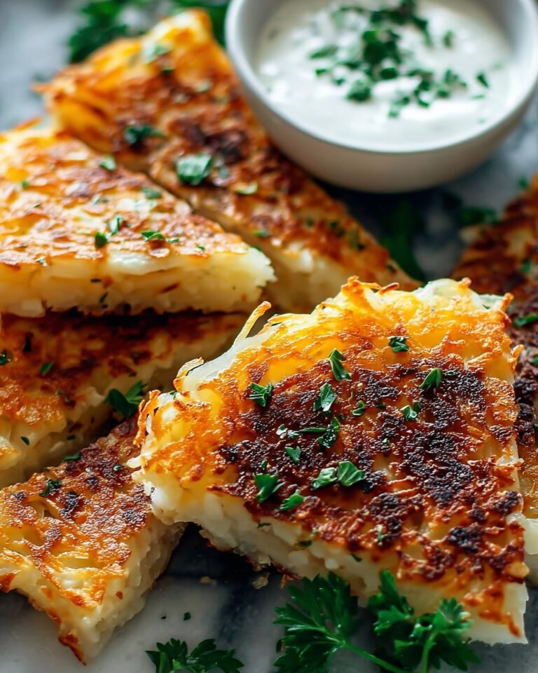 Crispy Cheesy Hash Browns Recipe