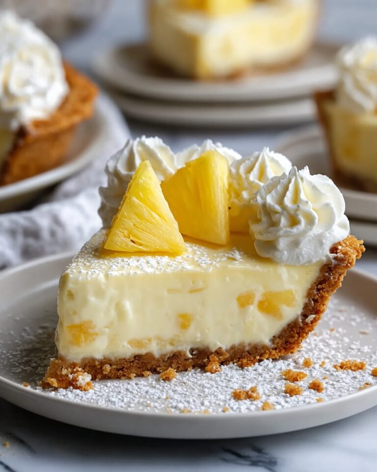 Pineapple Right Side Up Cheesecake Recipe