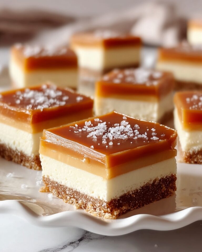 Caramel Cheesecake Bars Recipe