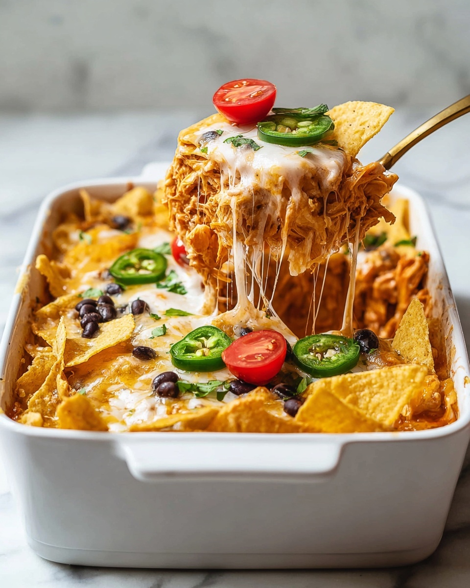 Nacho Chicken Casserole Recipe - Recipe Image