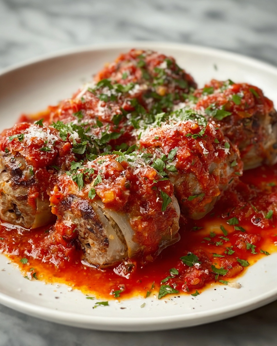 Traditional Italian Beef Braciole (Involtini) al Sugo Recipe - Recipe Image