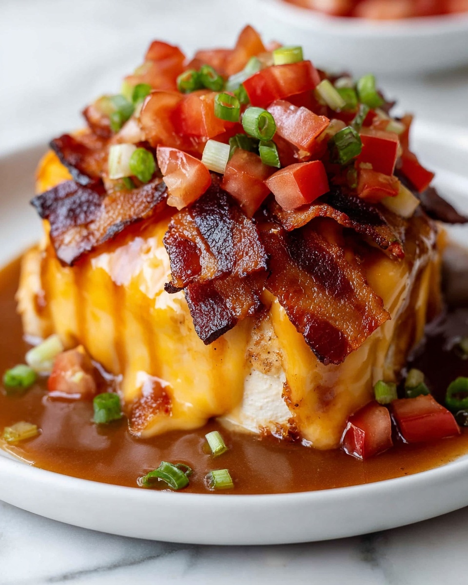 Monterey Chicken with Bacon, Barbecue, and Melted Jack Cheese Recipe - Recipe Image