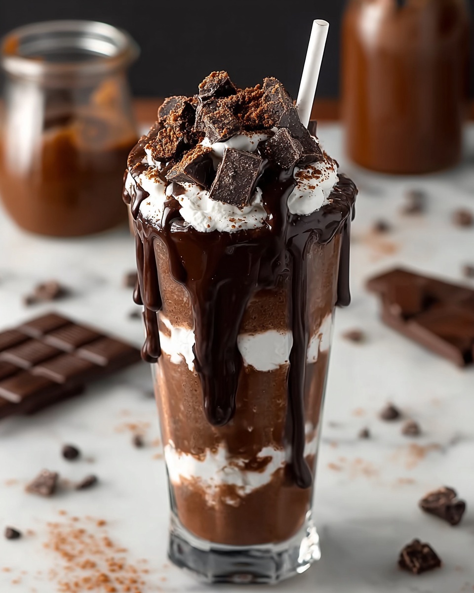 Brownie Milkshake Recipe - Recipe Image