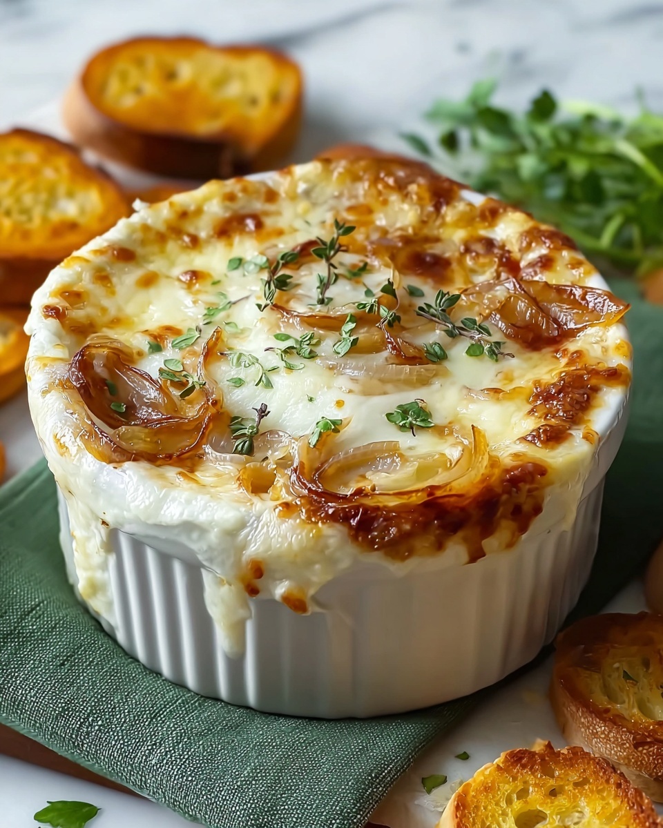 Homemade French Onion Dip from Scratch Recipe - Recipe Image