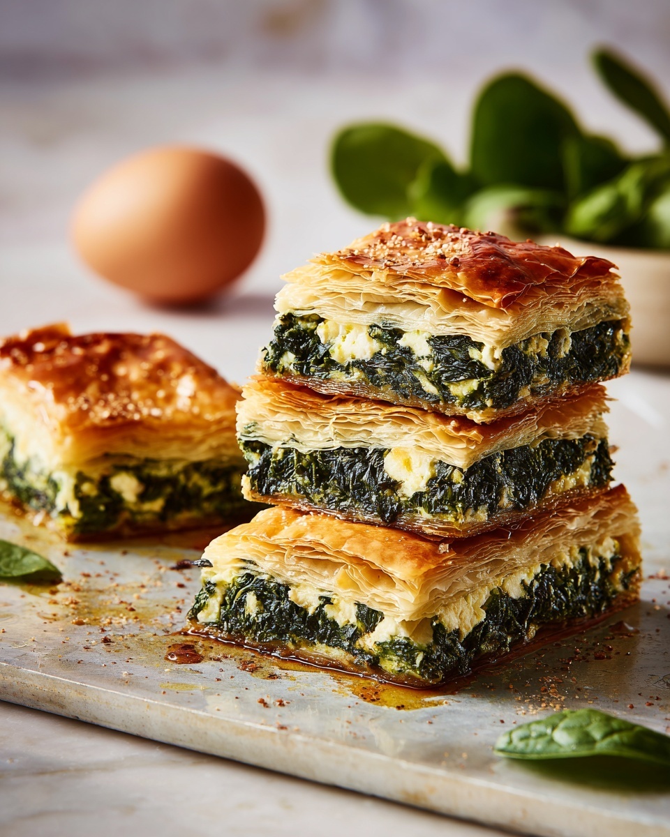 Savory Spinach & Feta Puff Pastry Bites Recipe - Recipe Image