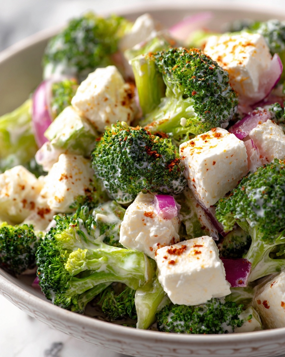 Amish Broccoli Salad with Creamy Dressing and Bacon Recipe - Recipe Image