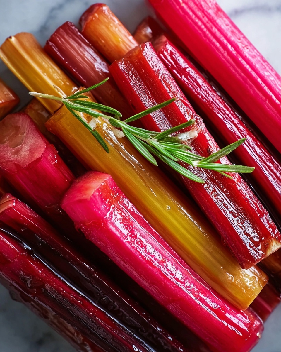 Sweet Roasted Rhubarb Recipe - Recipe Image