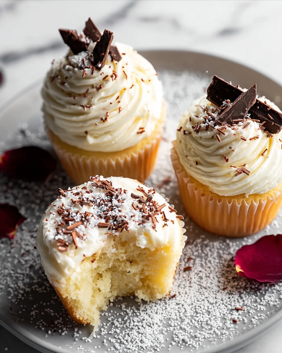 Coconut Cream Pie Cupcakes Recipe - Recipe Image