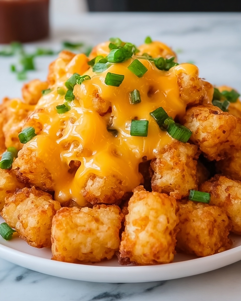 Chili Cheese Tater Tots Recipe - Recipe Image