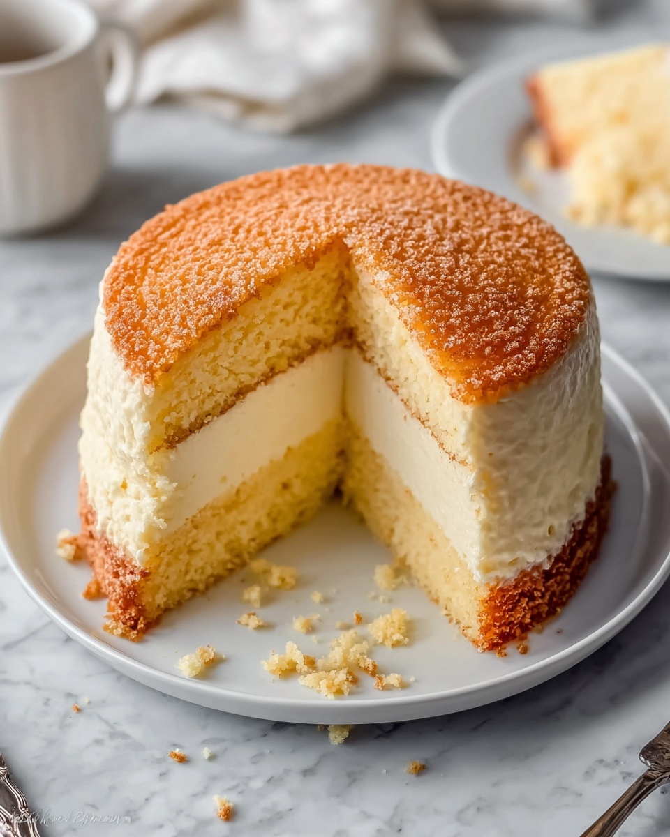Easy Vanilla Sponge Cake Recipe - Recipe Image