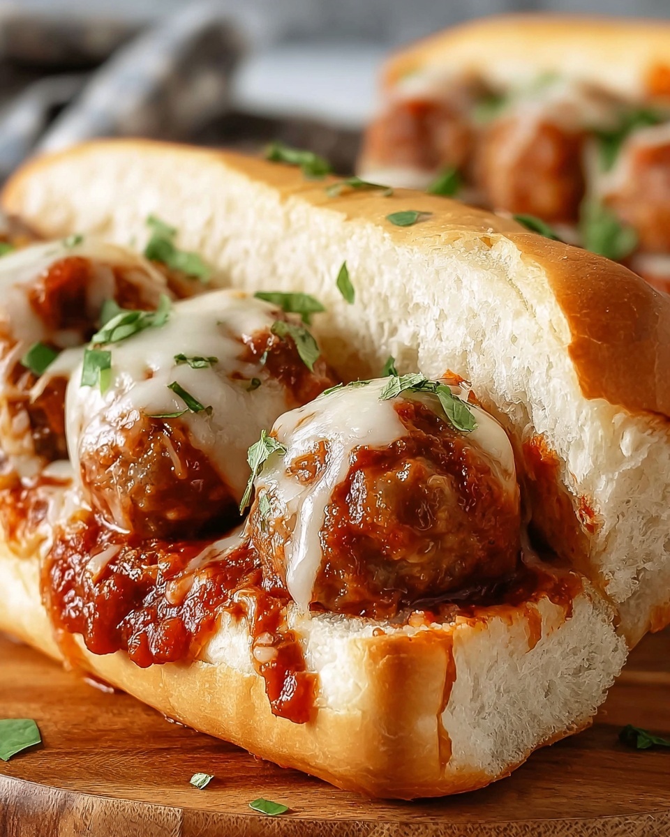 Sloppy Joe Meatball Subs Recipe - Recipe Image
