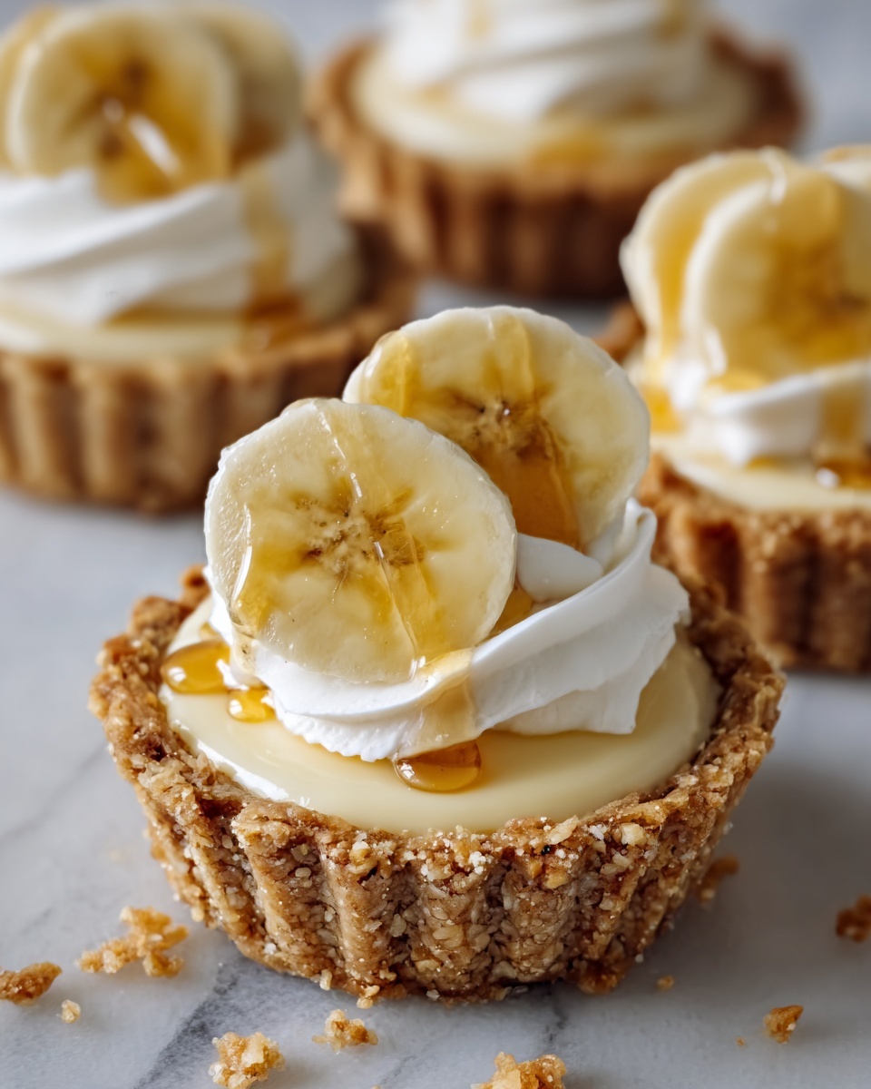 No-Bake Mini Banana Cream Pies Recipe - Recipe Image