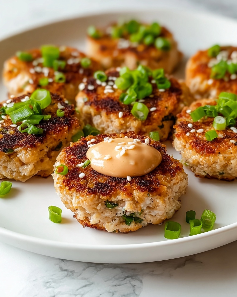 Asian Tuna Cakes with Spicy Mayo Recipe - Recipe Image