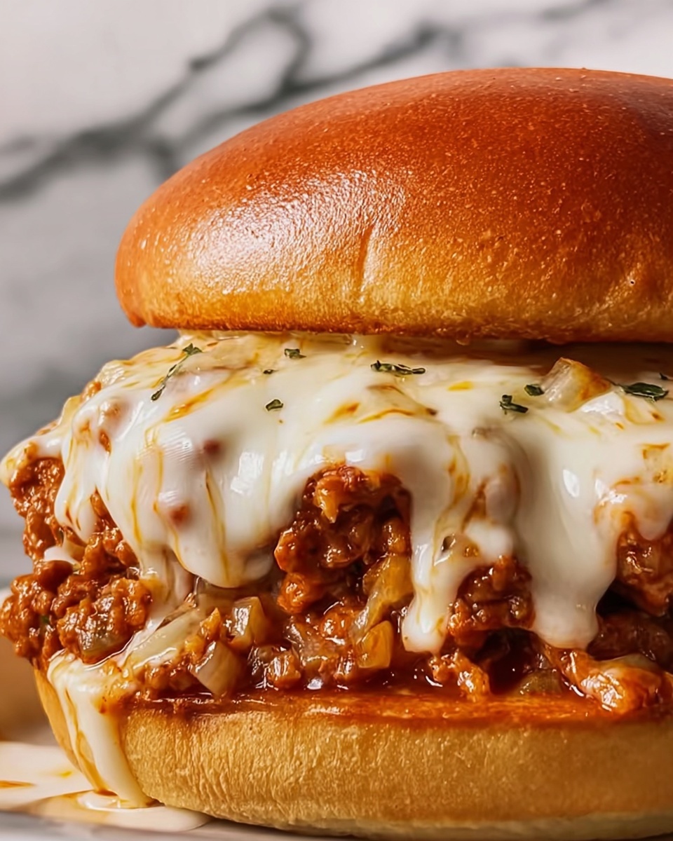 Philly Cheese Steak Sloppy Joes Recipe - Recipe Image