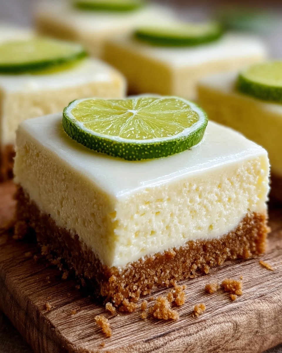 Key Lime Pie Cheesecake Bars Recipe - Recipe Image