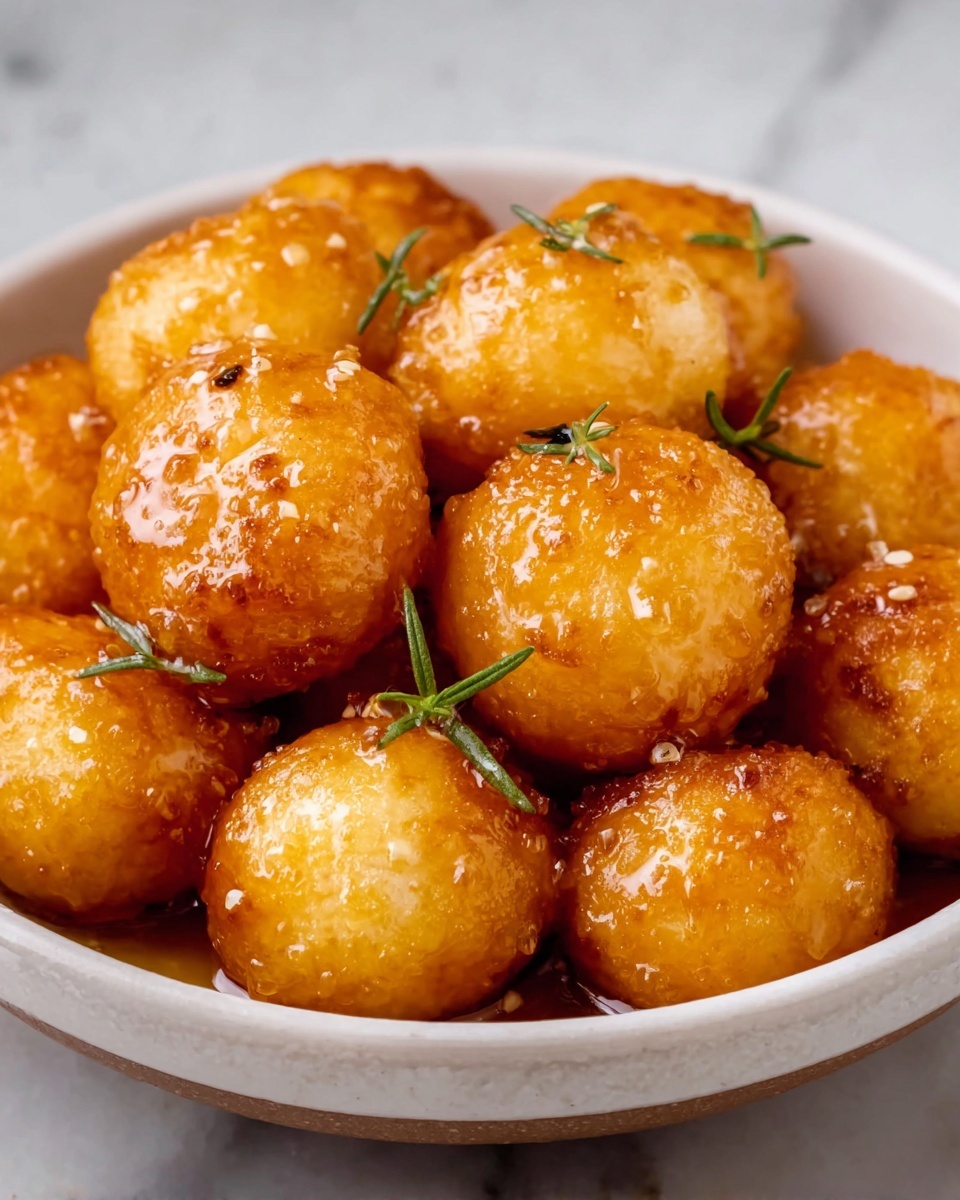 Airfryer Honey Goat Cheese Balls Recipe - Recipe Image