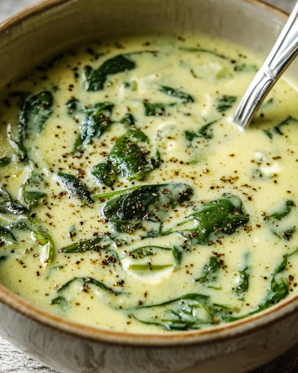 Cream of Spinach Soup Recipe - Recipe Image