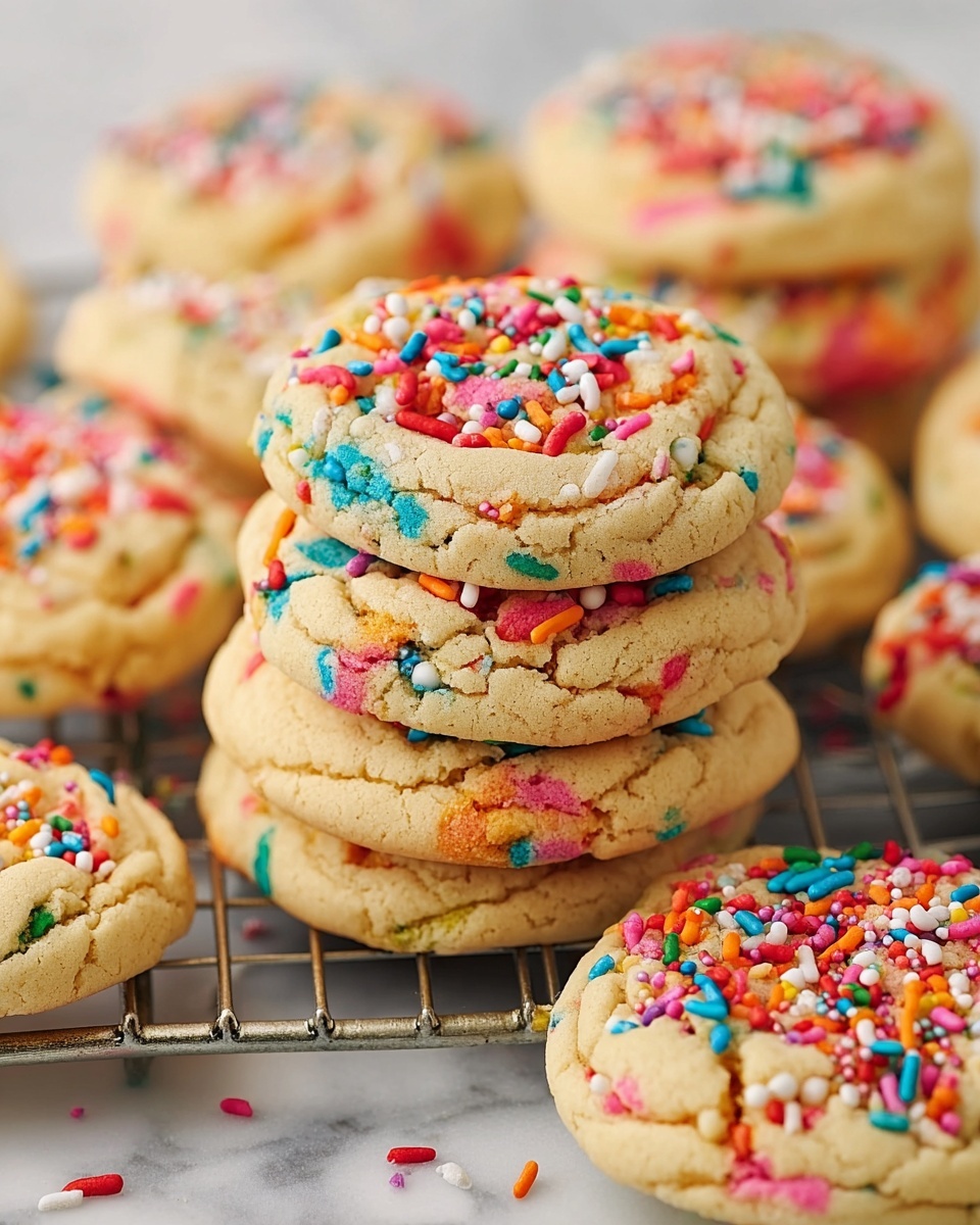 Soft Funfetti Cookies Recipe - Recipe Image