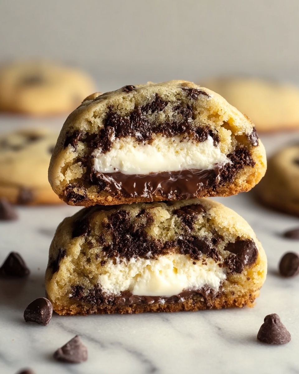 Decadent Cheesecake Chocolate Chip Cookies Recipe - Recipe Image