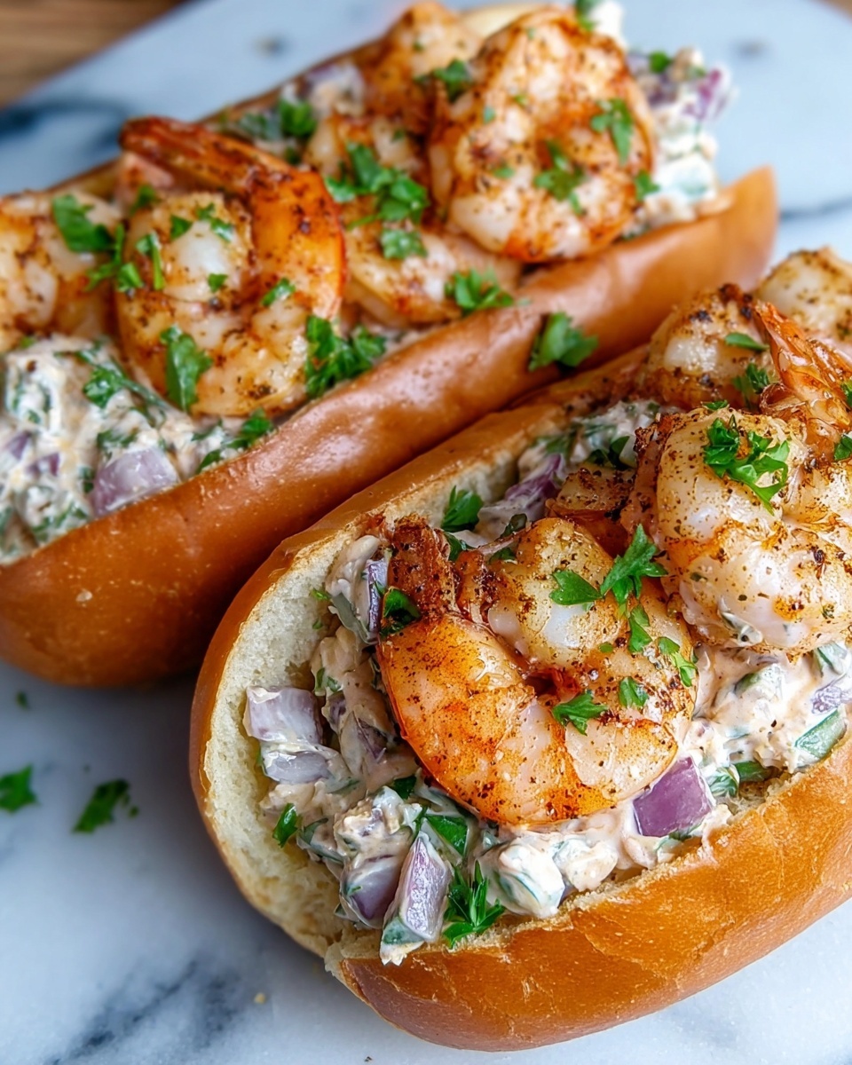 Shrimp Rolls on Brioche Buns Recipe - Recipe Image
