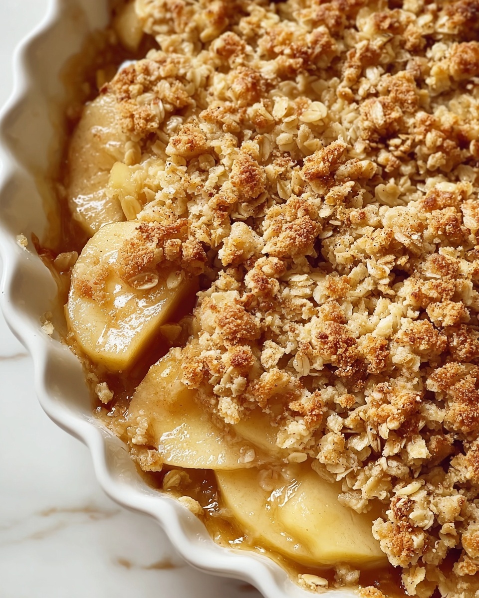 Old Fashioned Easy Apple Crisp Recipe - Recipe Image