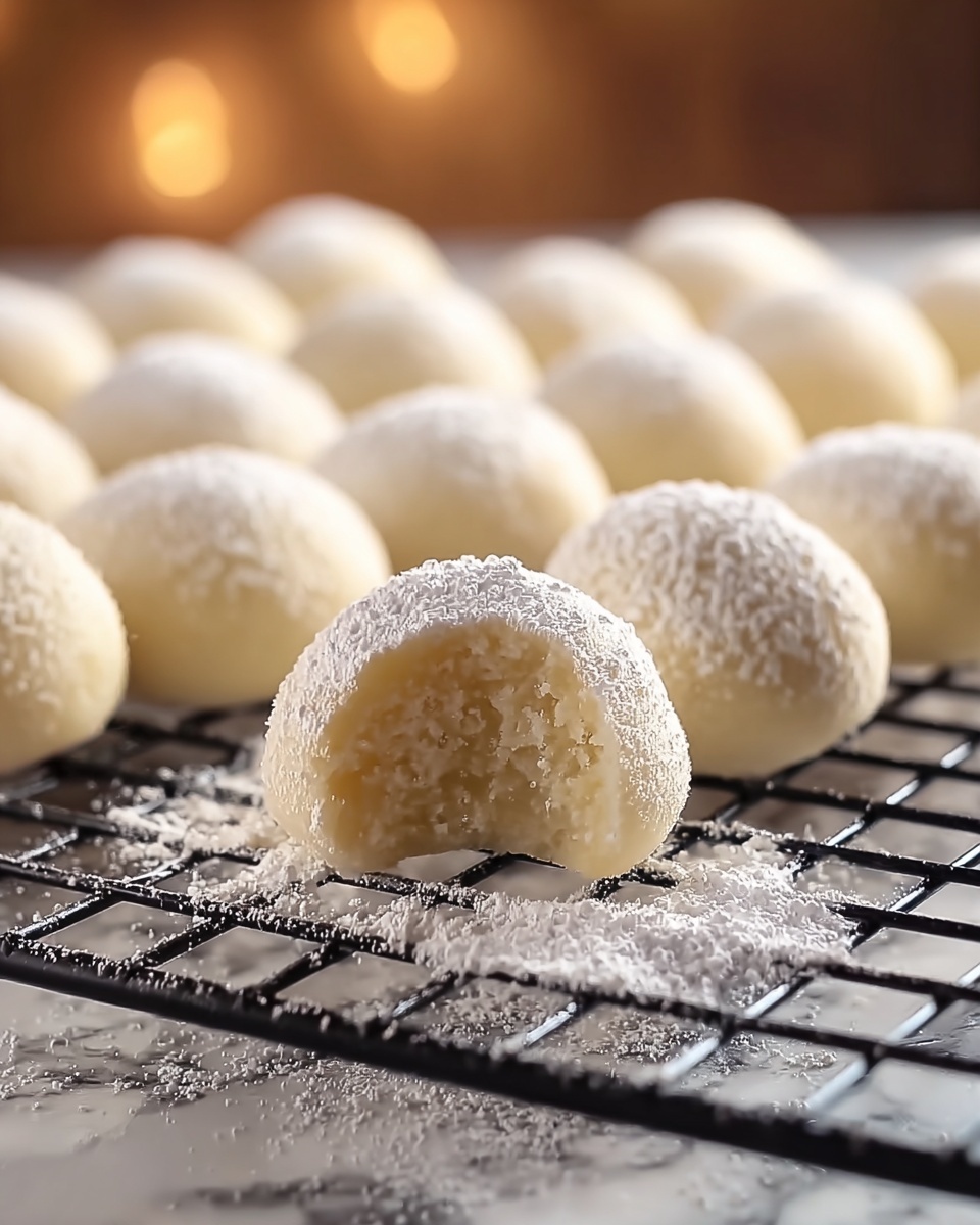 Milk Snowball Cookies Recipe - Recipe Image