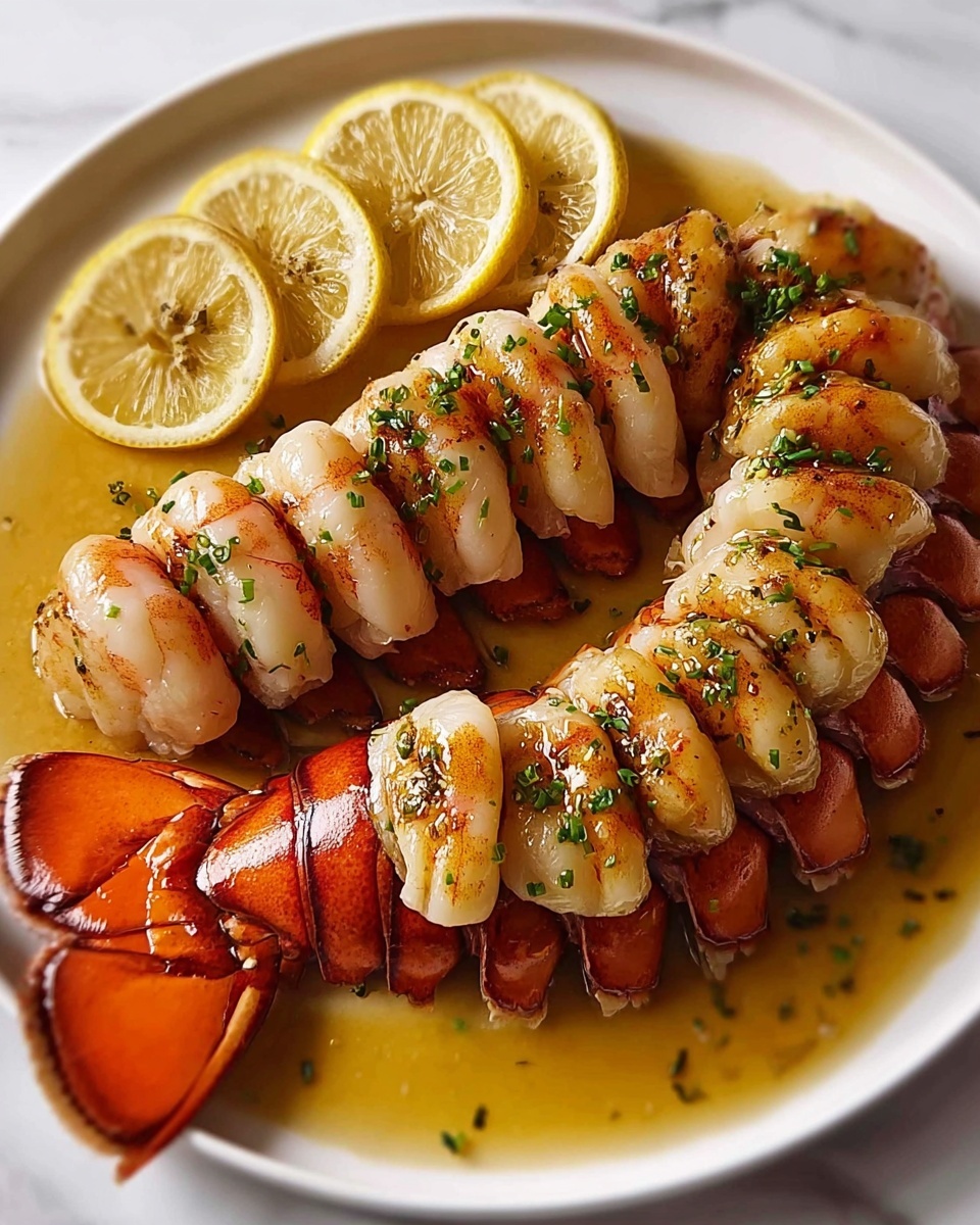 Garlic Butter Lobster and Scallops Recipe - Recipe Image
