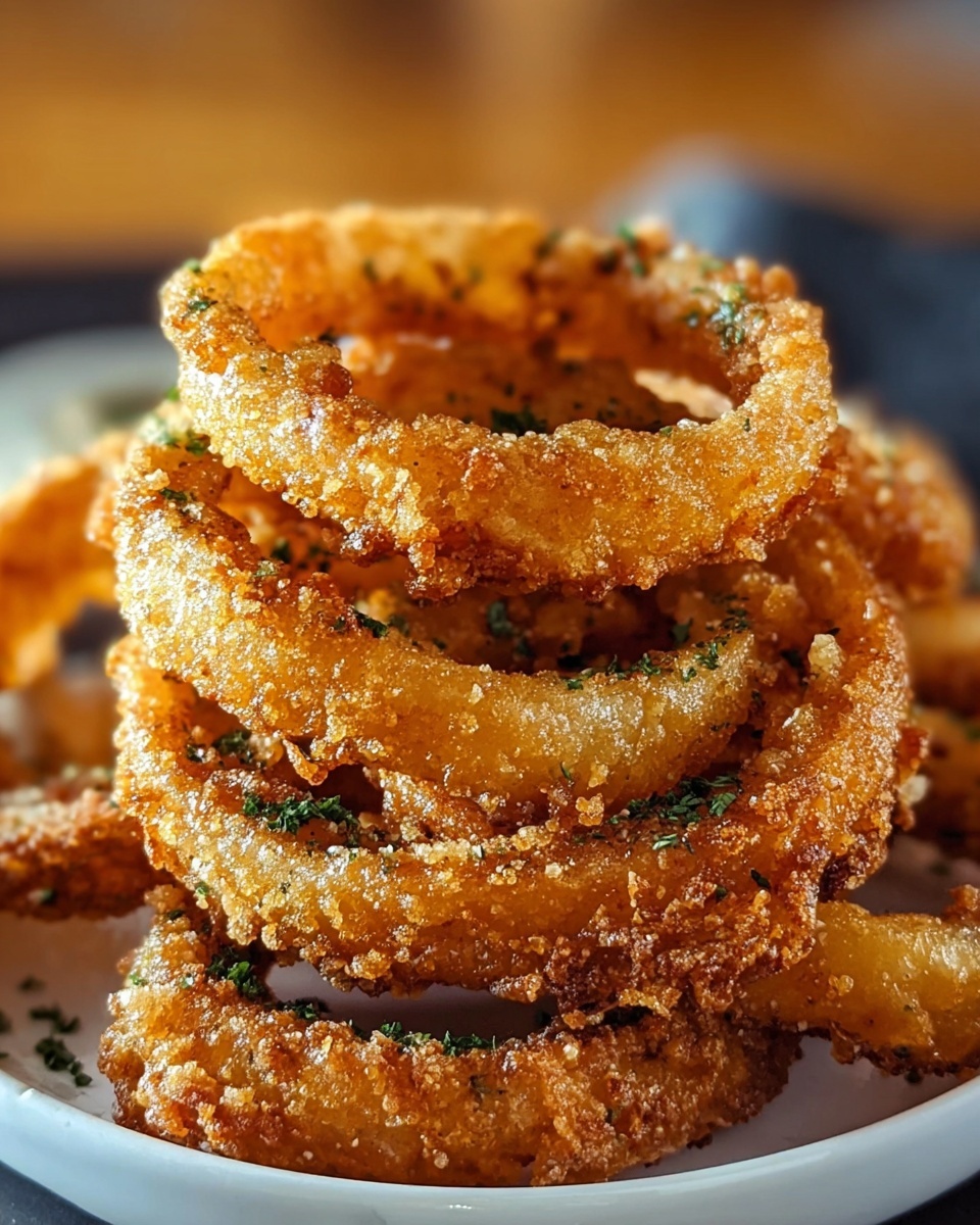 Air Fryer Frozen Onion Rings Recipe - Recipe Image