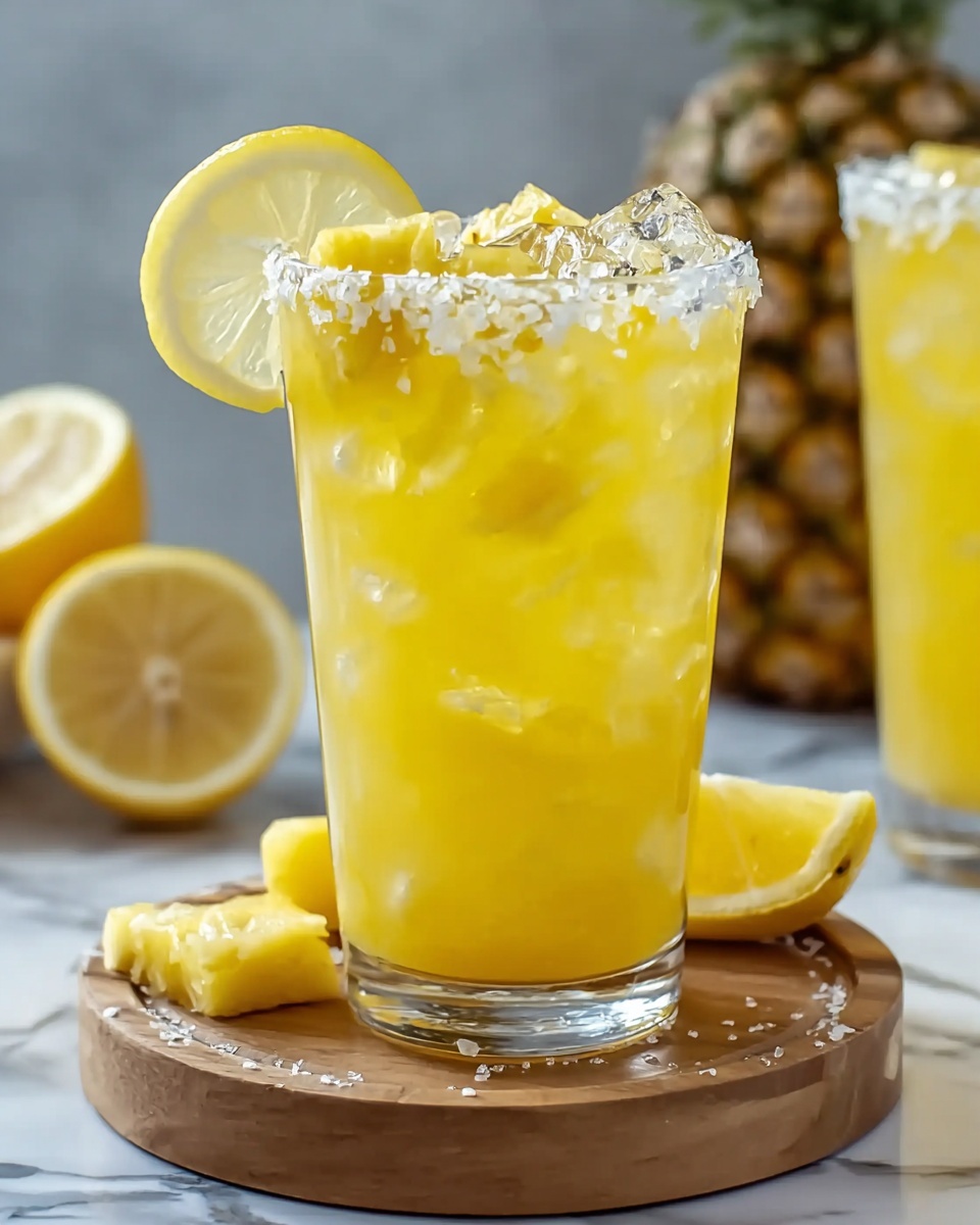 Pineapple Lemon Drop Cocktail Recipe - Recipe Image