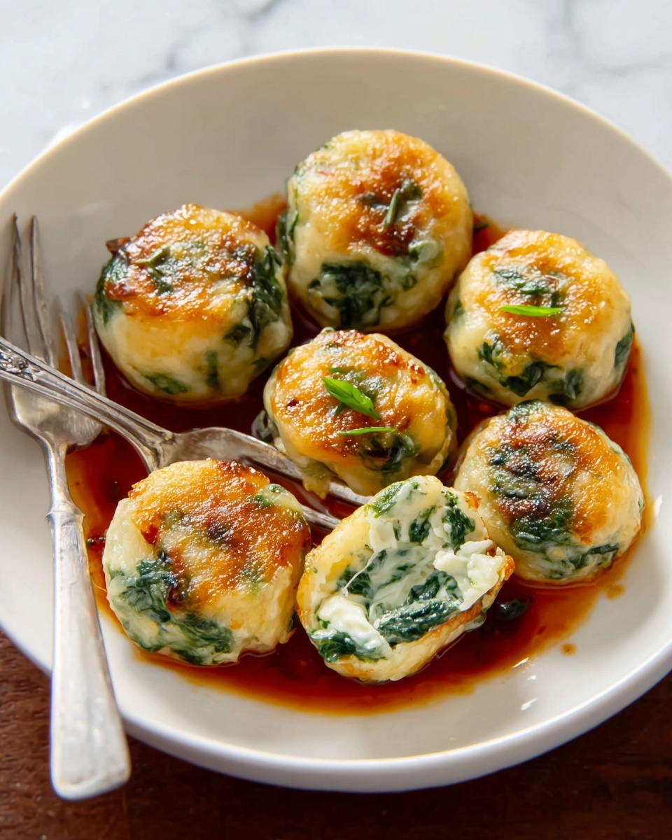 Spinach & Ricotta Gnudi Recipe - Recipe Image