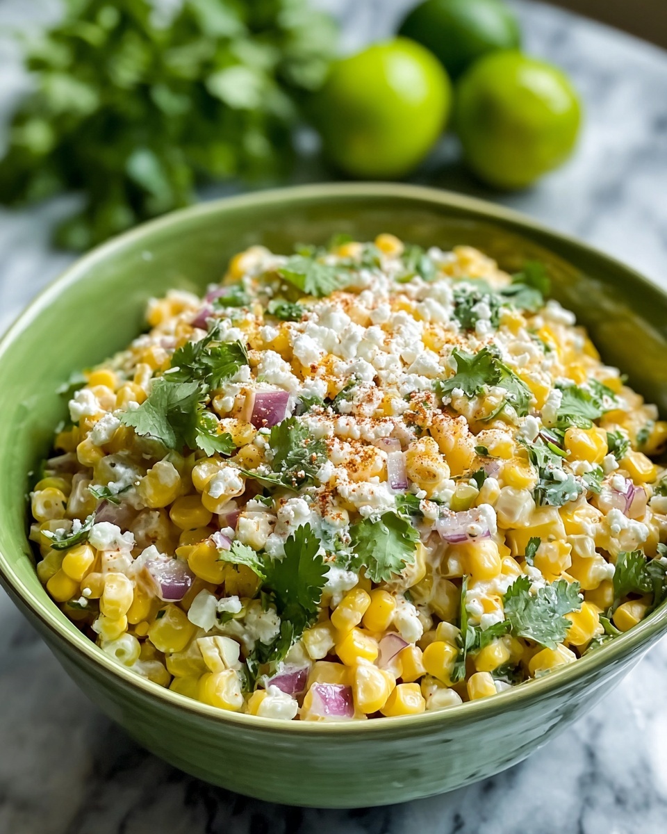 Easy Mexican Street Corn Salad Recipe - Recipe Image