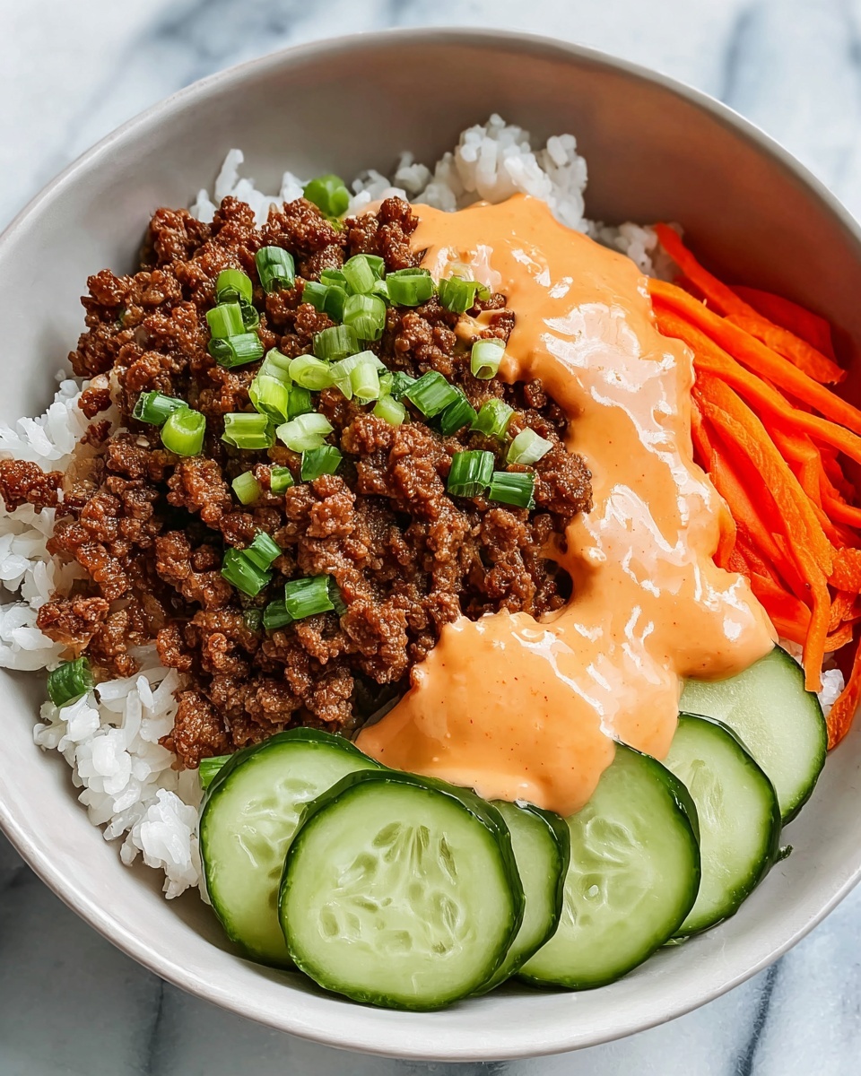 Korean Beef Rice Bowls Recipe - Recipe Image