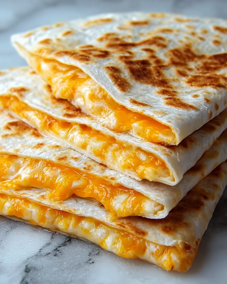 Cheesy Buffalo Ranch Chicken Quesadillas Recipe - Recipe Image