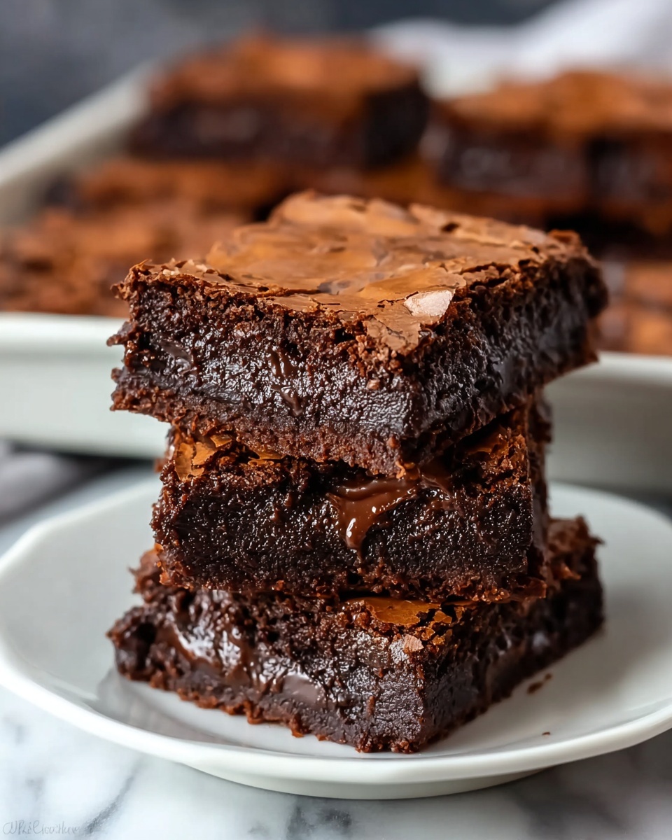 World's Best Fudgiest Brownies Recipe - Recipe Image